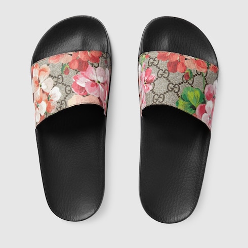 GG Blooms Slides Women's in Supreme 