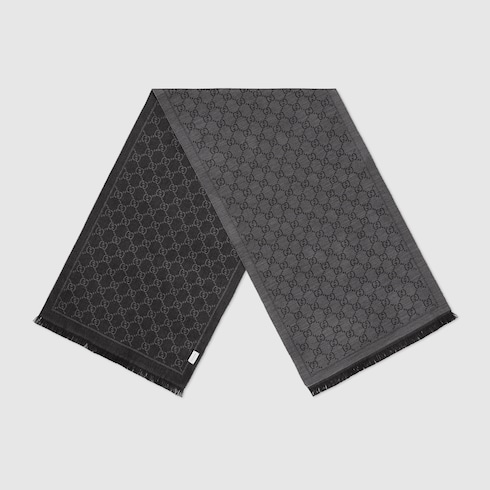 Sciarpa in lana GG jacquard