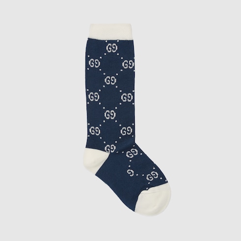 Gucci Kids GG Monogram Cotton Socks