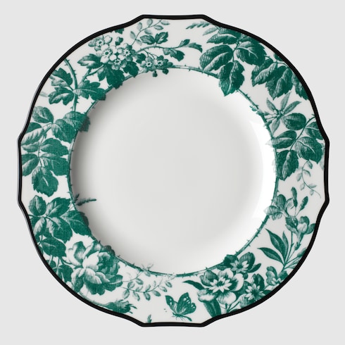Assiette plate motif Herbarium, 2 pièces