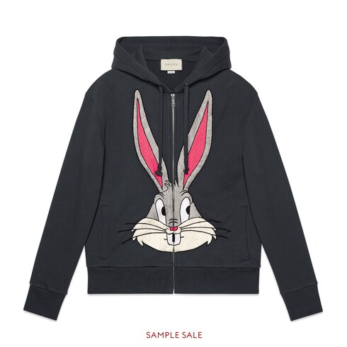 gucci 饰兔八哥卫衣 detail 2