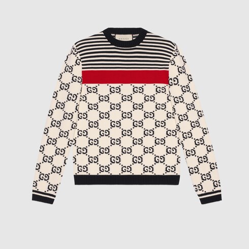 gucci intarsia sweater