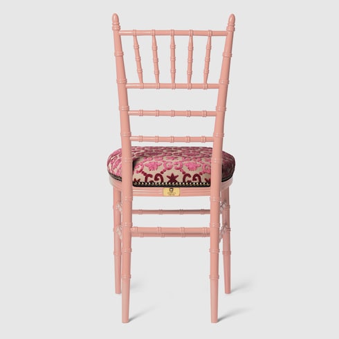 Chaise Chiavari avec jacquard GG