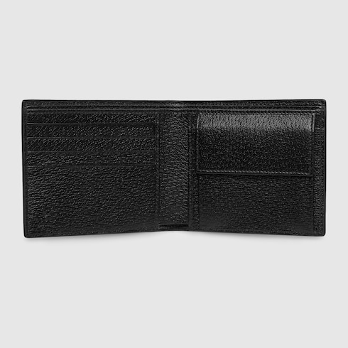 Portefeuille avec porte-monnaie Animalier en cuir 