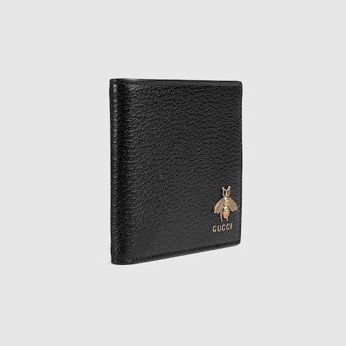Animalier leather coin wallet 