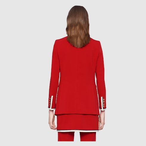 gucci stretch viscose jacket