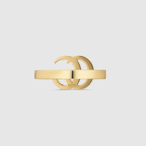 GG Running yellow gold ring in Undefined Yellow Gold | GUCCI® SI