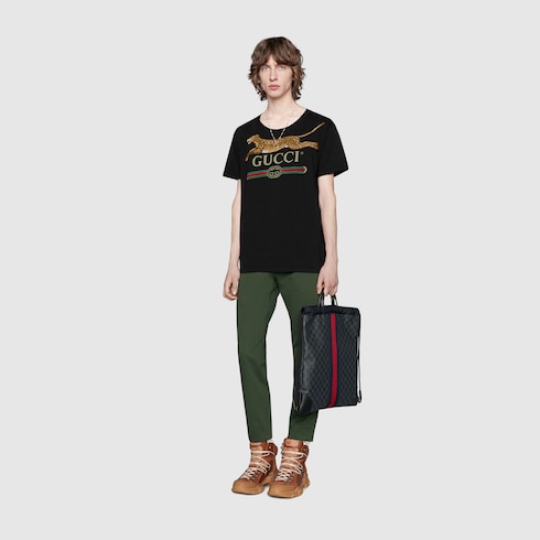 gucci soft supreme backpack