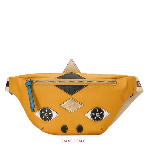 yellow gucci belt bag