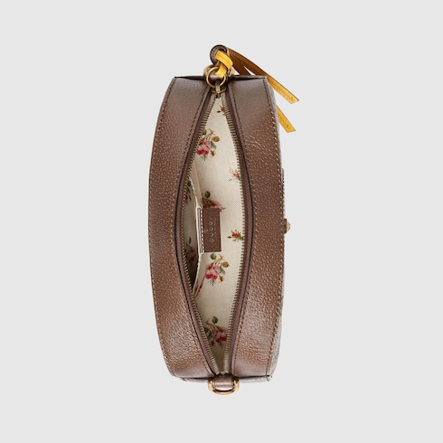 Sac a bandouliere GG petite taille en beige ebene GUCCI FR