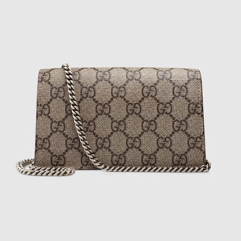 dionysus gg supreme mini chain shoulder bag