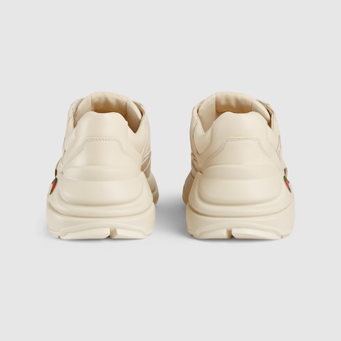 Gucci Rhyton Leather Sneaker With Wave Release