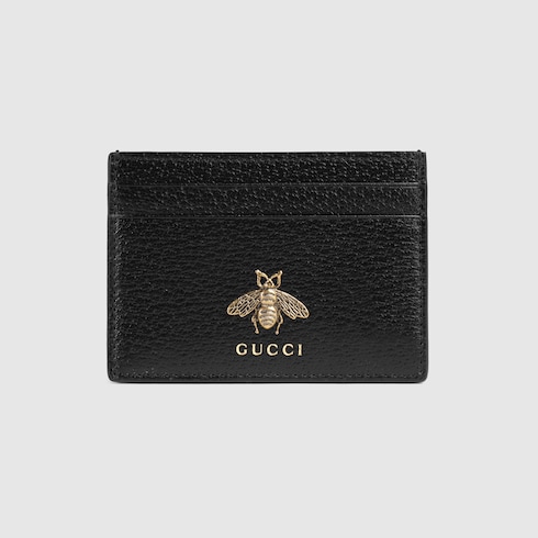 Porta carte Animalier in pelle 