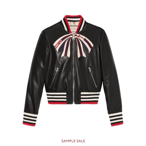 gucci bow jacket