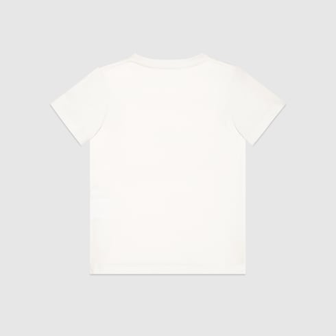 T-shirt in cotone con logo Gucci