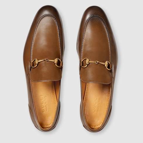 Mocassino Gucci Jordaan uomo in pelle
