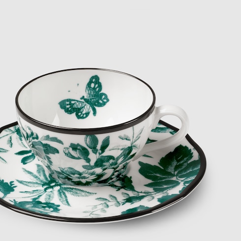 Set of two Herbarium teacup and saucer Detail 4