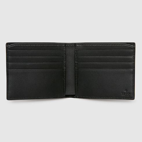 Cartera dos pliegues y estampado Kingsnake

