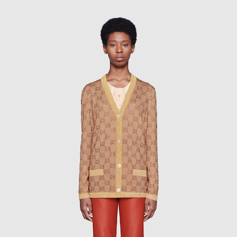 gucci crystal cardigan