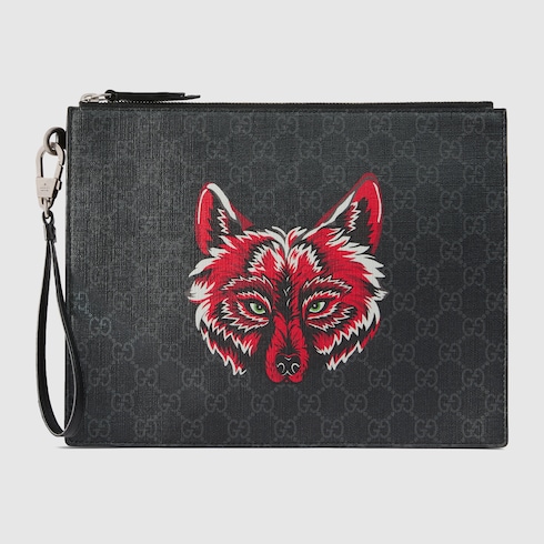 gucci wolf wallet