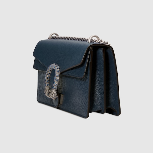 gucci dionysus blue leather