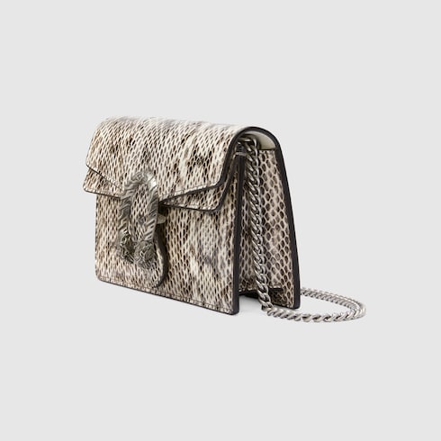 Dionysus snakeskin mini shoulder bag