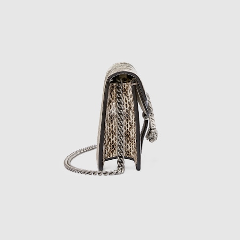 Dionysus snakeskin mini shoulder bag