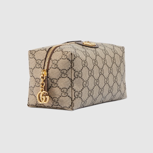 Brown GG Supreme Canvas Ophidia Cosmetic Case GUCCI MX