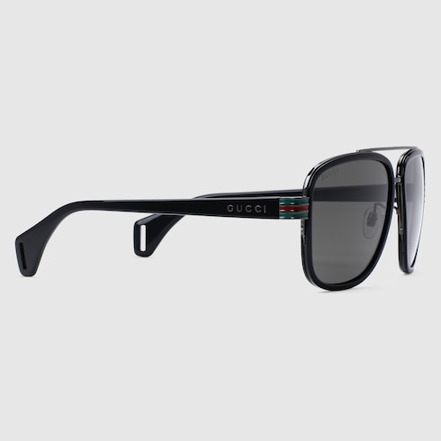 Gafas gucci aviador hot sale