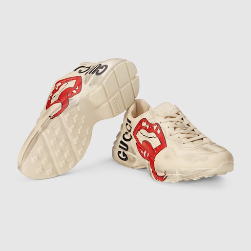 gucci lips trainers