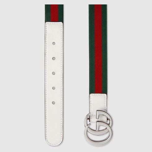 gucci web belt