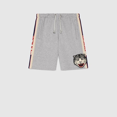 Grey gucci shorts