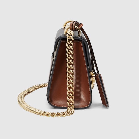 Kleine Padlock Schultertasche