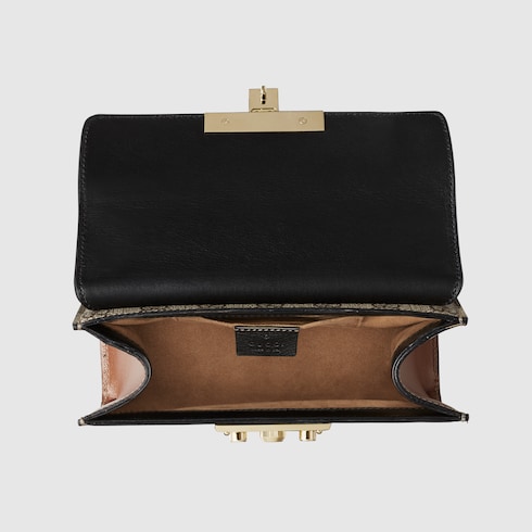 Kleine Padlock Schultertasche