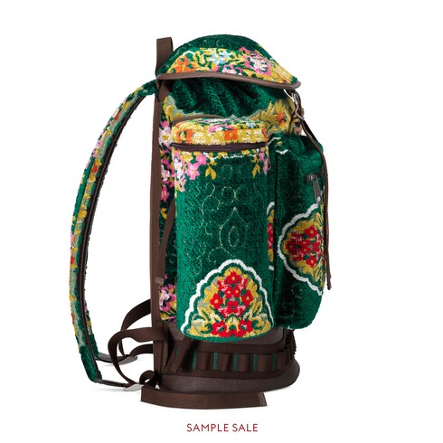 green gucci backpack