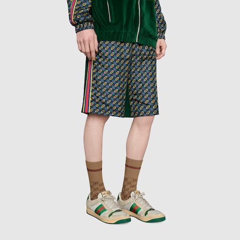 Chaussettes en coton GG avec bande Web