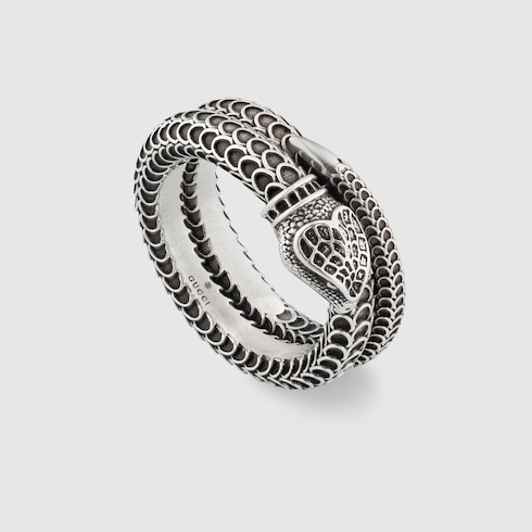 gucci garden ring silver