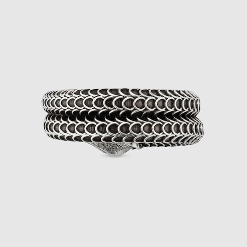 925 Sterling Silver Gucci Garden Snake Ring | GUCCI® US