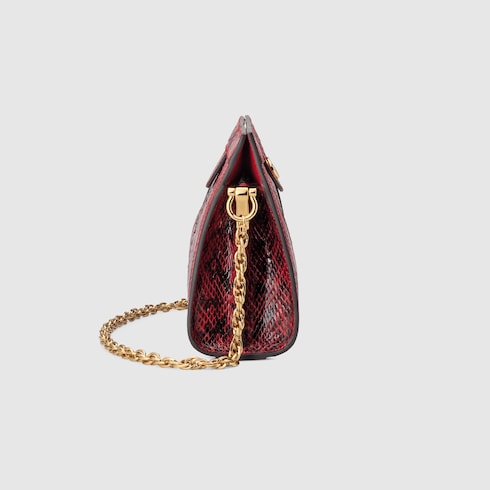 gucci snake shoulder bag