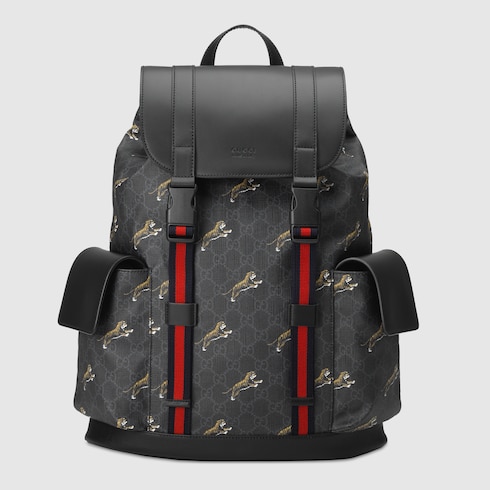 gucci backpack with lion