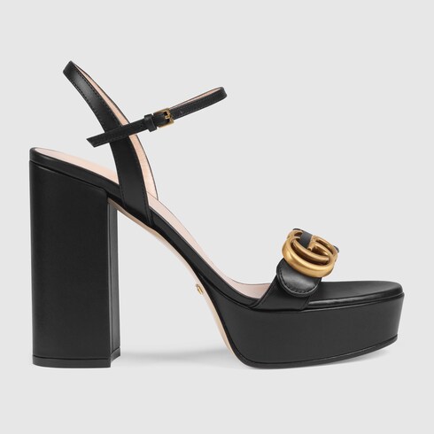 gucci platform heels