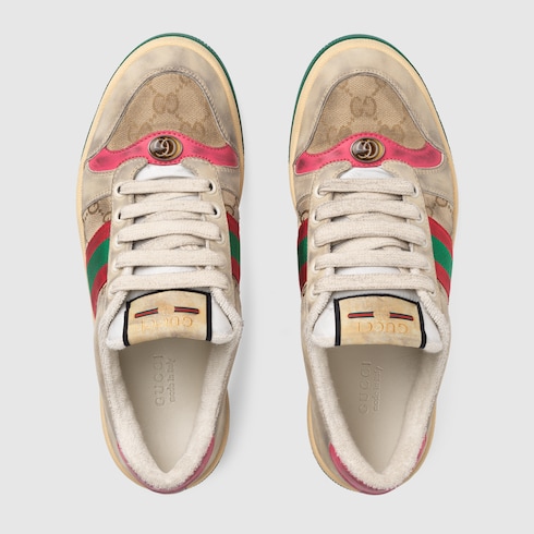 Tenis da hot sale gucci rosa