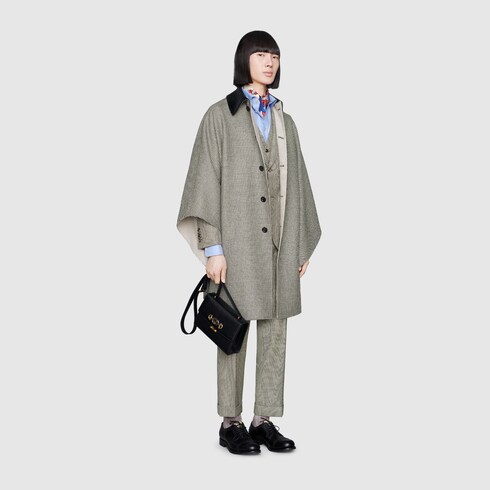gucci cape coat