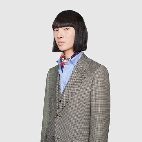 gucci houndstooth jacket