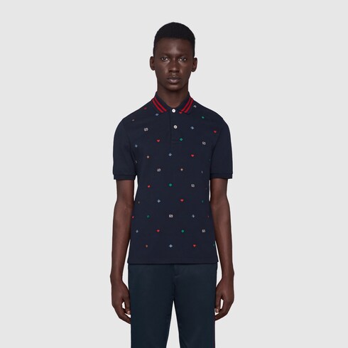 gucci polo embroidery