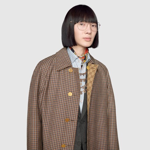 gucci reversible coat