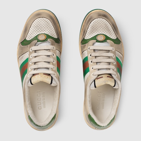 leather gucci sneakers