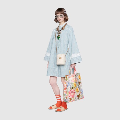 gucci embroidered dress