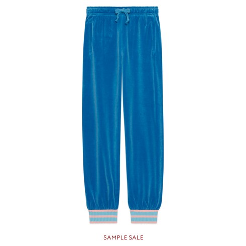 blue gucci joggers