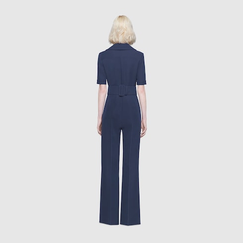 blue gucci jumpsuit